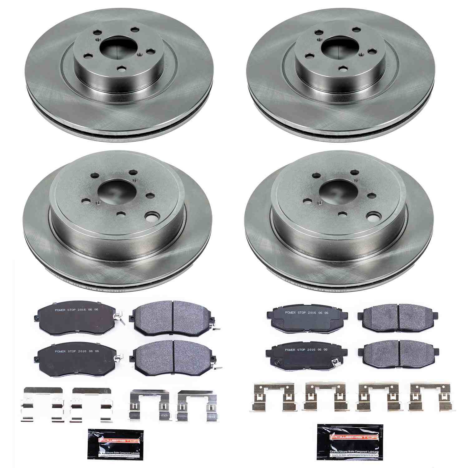 Power Stop 13-16 Scion FR-S Front & Rear Track Day SPEC Brake Kit