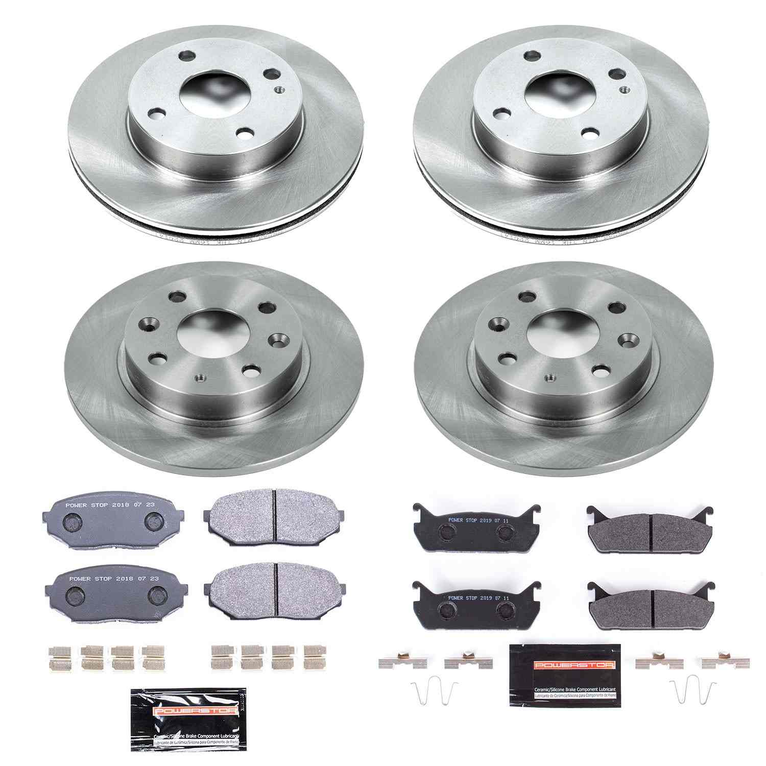 Power Stop 90-93 Mazda Miata Front & Rear Track Day SPEC Brake Kit