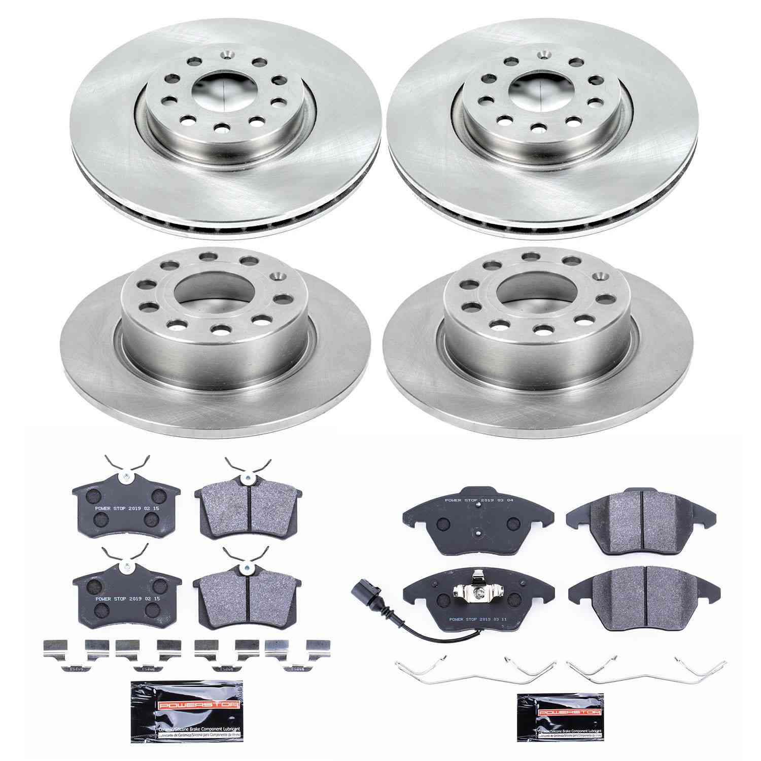 Power Stop 2013 Audi A3 Front & Rear Track Day SPEC Brake Kit