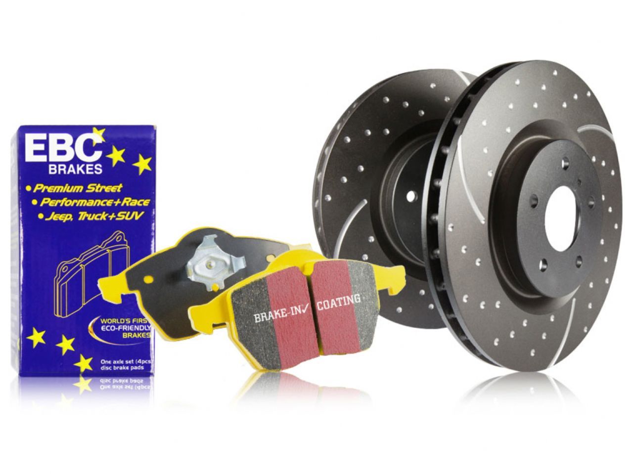 EBC S5 Brake Pad and Rotor Kit