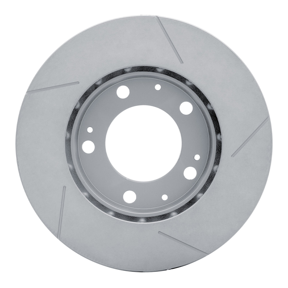 R1 82-85 Porsche 928 Right Front Slotted Carbon Alloy GeoMET Rotor