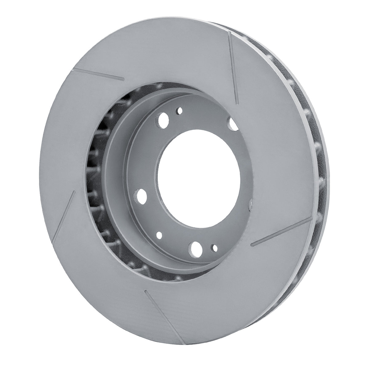 R1 82-85 Porsche 928 Left Front Slotted Carbon Alloy GeoMET Rotor