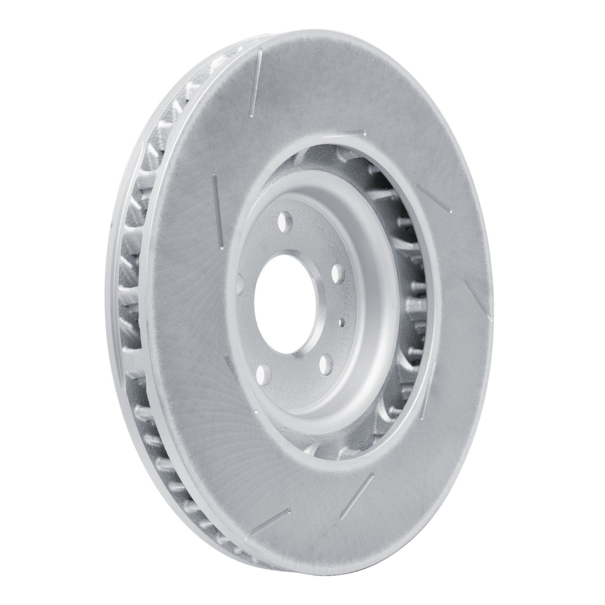 R1 15-23 Porsche Macan Right Front Slotted Carbon Alloy GeoMET Rotor