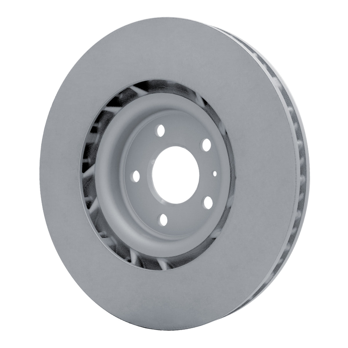 R1 15-23 Porsche Macan Left Front Slotted Carbon Alloy GeoMET Rotor