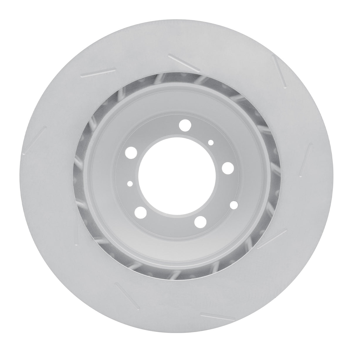 R1 18-23 Porsche Panamera Right Rear Slotted Carbon Alloy GeoMET Rotor