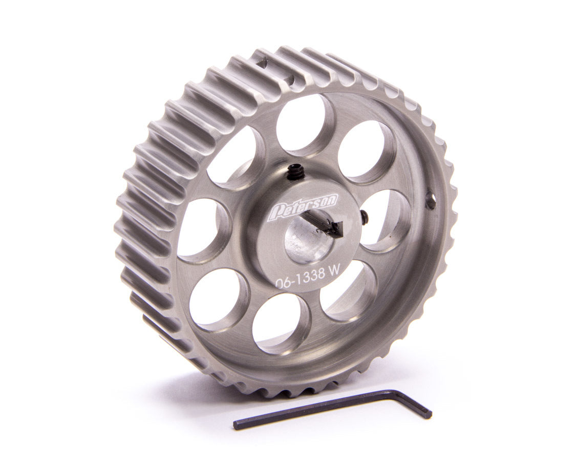 Peterson Fluid Systems HTD Pulley 38 Tooth 1.250 Wide LW