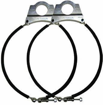 Peterson Fluid Systems Tank Bracket 9 Tank 1.5 ID Mount (Pair)