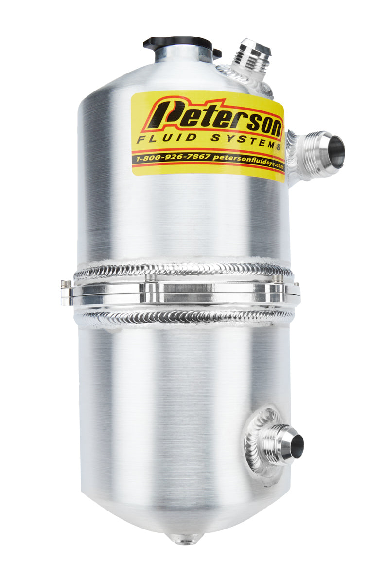Peterson Fluid Systems Oil Tank L/W 2Pc 1.5 Gallon Single Return