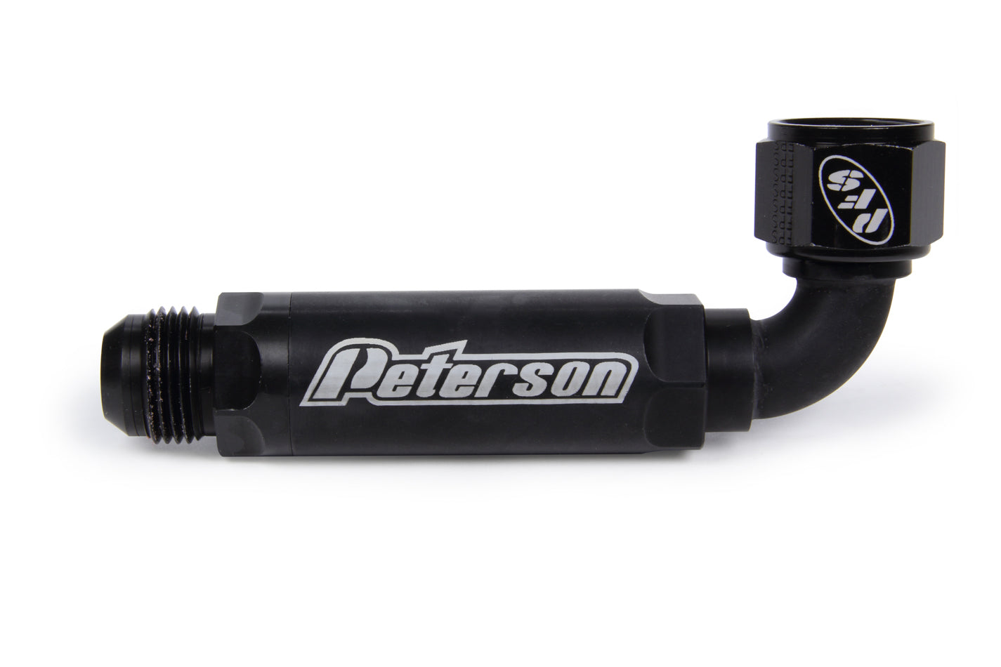 Peterson Fluid Systems Scavenge Filter -12AN 90 Degree