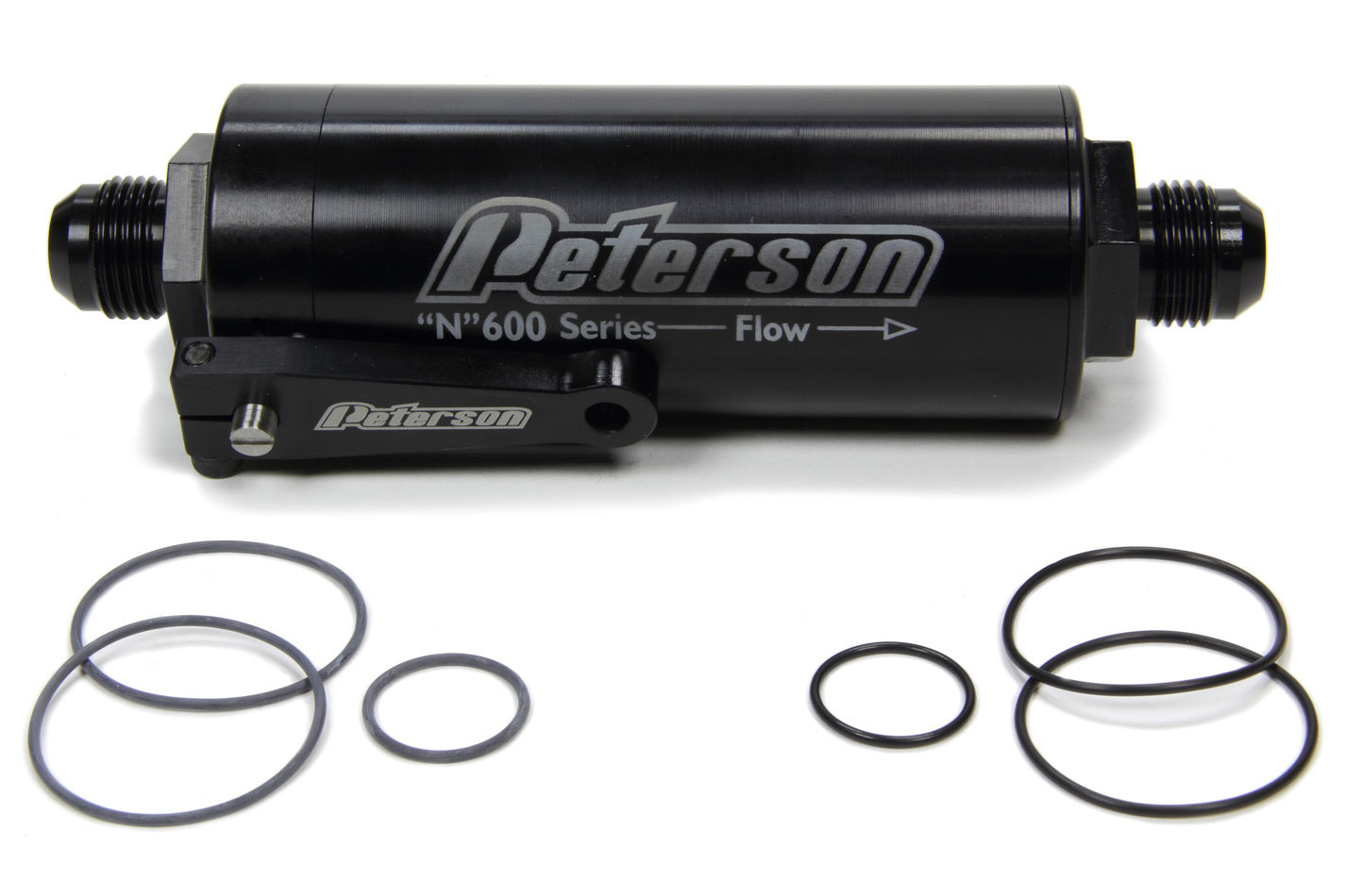 Peterson Fluid Systems Fuel Filter -10AN 60 Micron Ball Valve