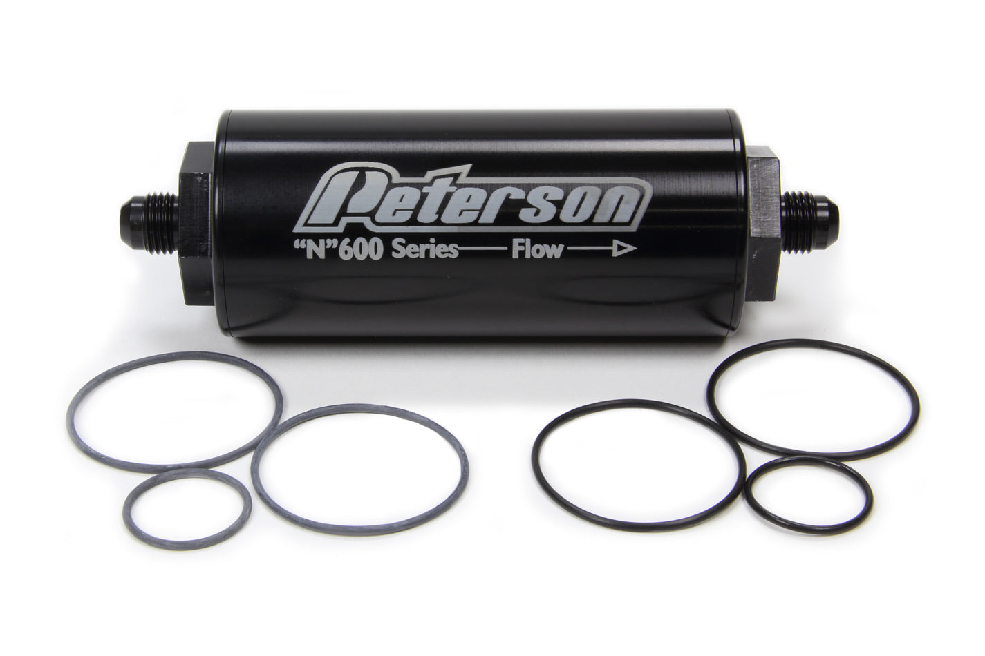 Peterson Fluid Systems Fuel Filter -6AN 60 Micron
