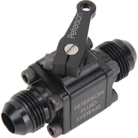 Peterson Fluid Systems Ball Valve Assembly -8AN x -8AN