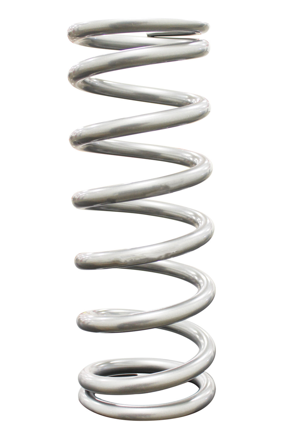 QA1 2-1/2in ID High Travel Spring - 9in Length x 180lbs/in - Silver Powder Coated