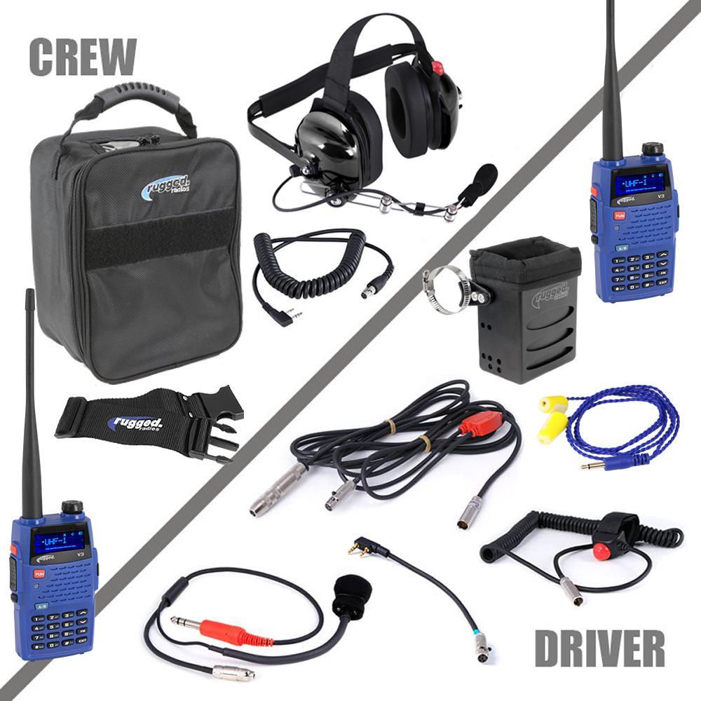 NASCAR Driver & Crew Chief Racing Kit w/ V3 Radios