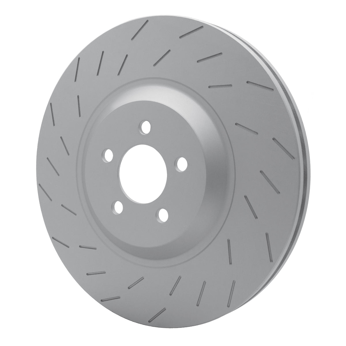 R1 2015-2020 Dodge Challenger Front GeoSPEC Coated Rotor - Slotted