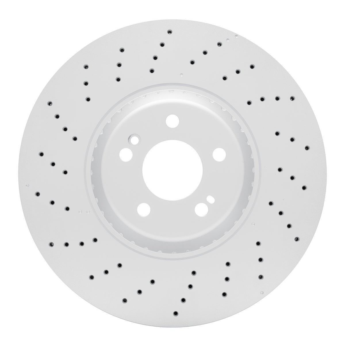 R1 2014-2021 Mercedes-Benz S450 Front GeoSPEC Coated Rotor - Drilled
