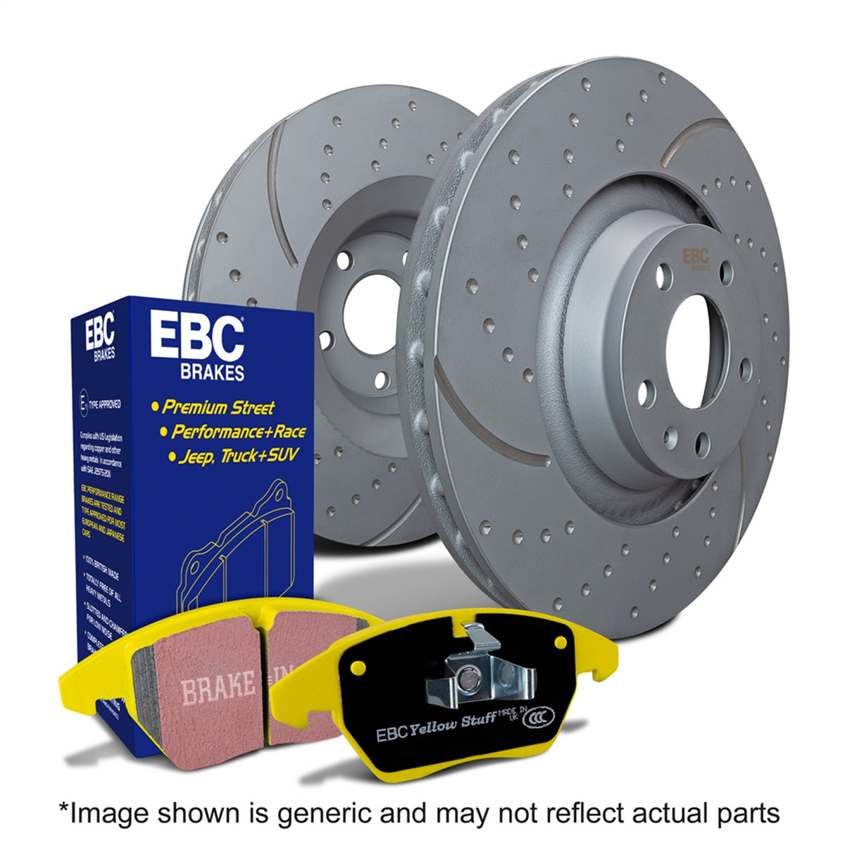 EBC S5 Brake Pad and Rotor Kit