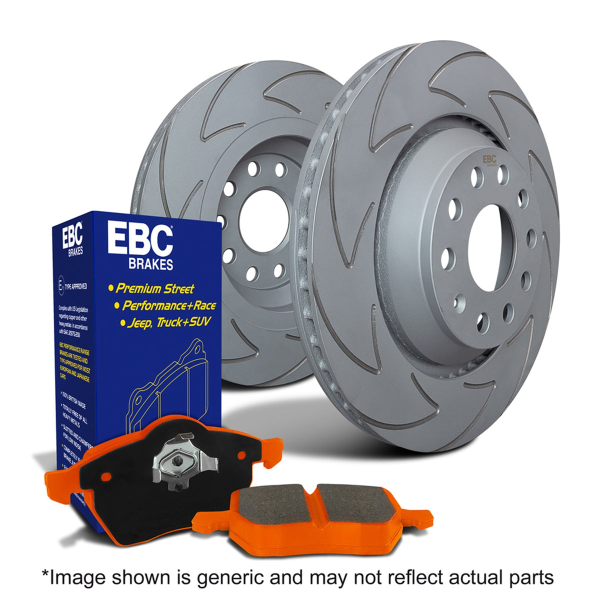 EBC S7 Brake Pad and Rotor Kit