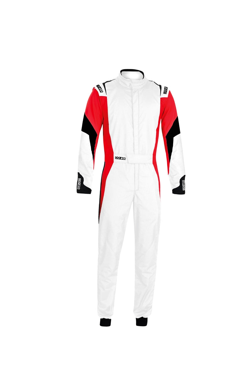 Sparco Suit Competition (Boot Cuff) 58 White/Red