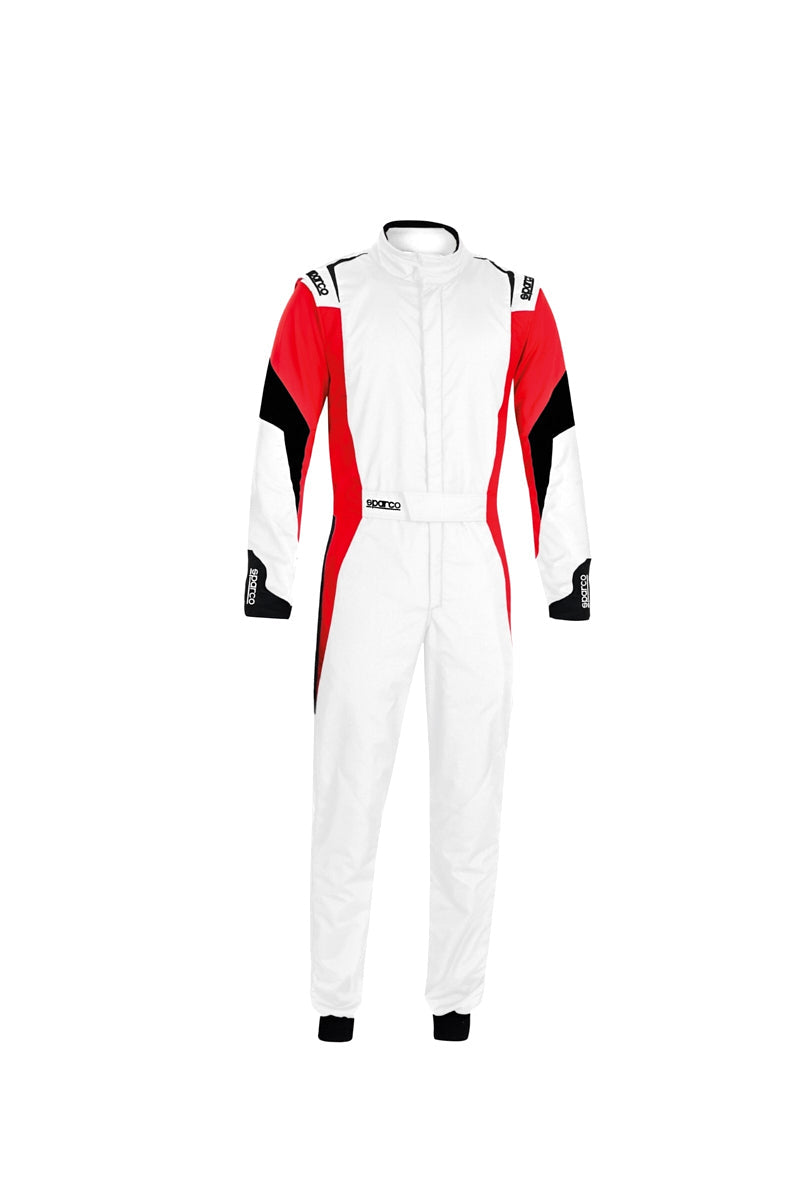 Sparco Suit Competition (Boot Cuff) 66 White/Red