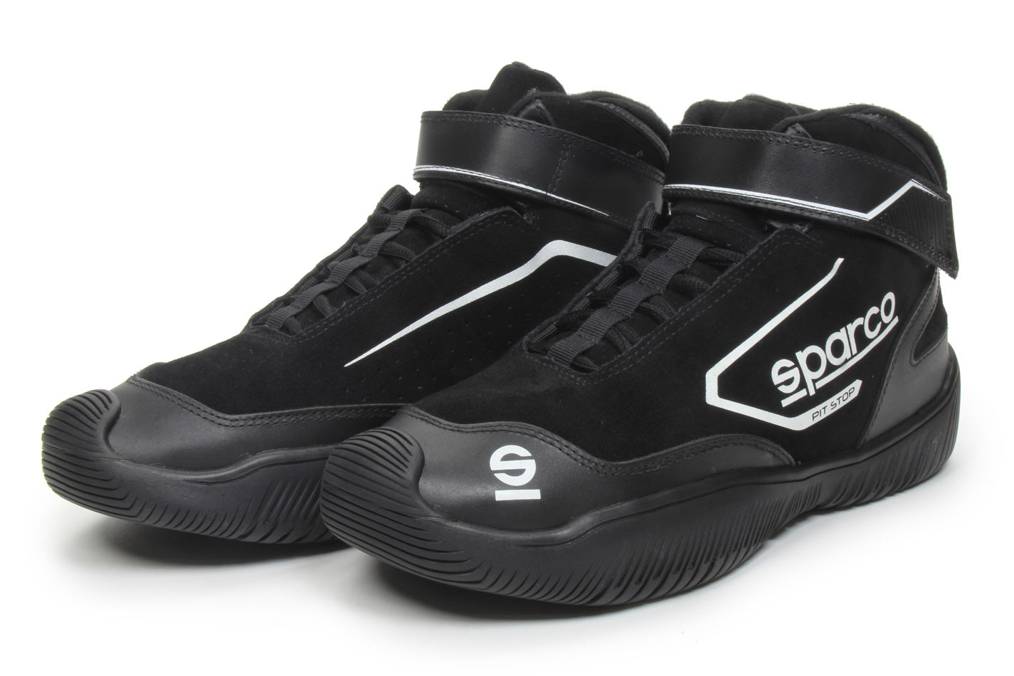 Sparco Shoe Pit Stop 2 Black - Size 11.5