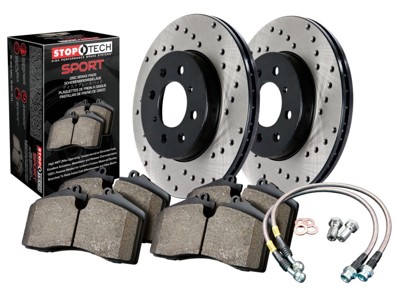 Sport Axle Pack, Slotted, Front
