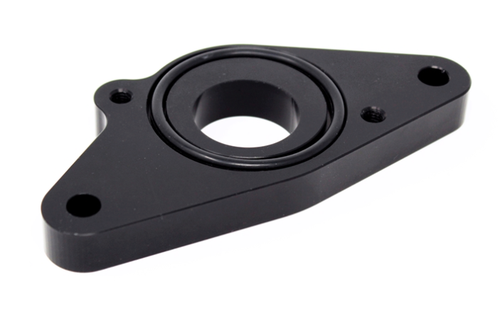 Torque Solution 02-07 Subaru WRX / 04-19 Subaru STI Greddy Blow Off Valve Adapter (Black)