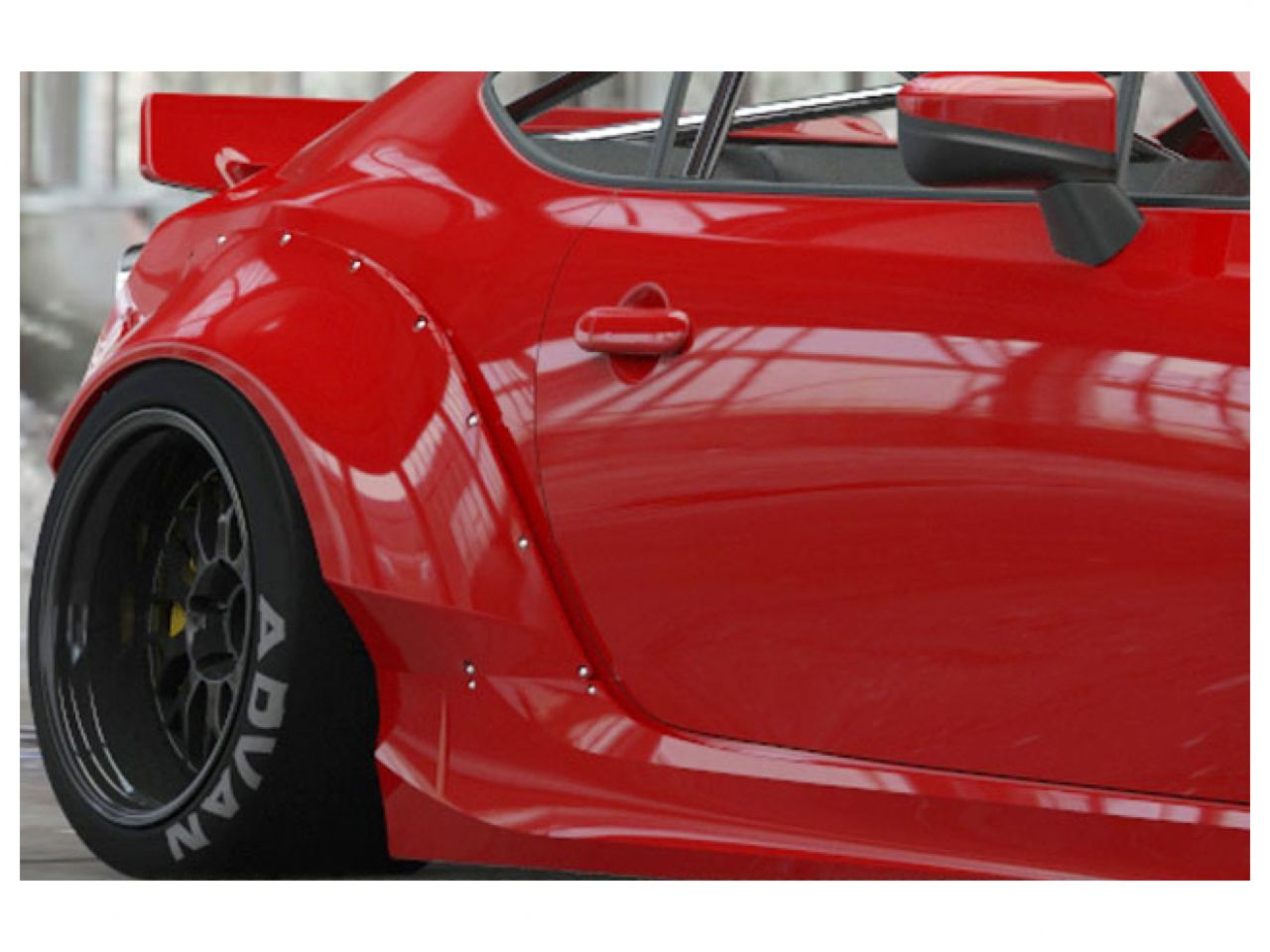 GReddy 13+ Scion FR-S Version 2 Greddy X Rocket Bunny 86 Aero Rear Fenders Only