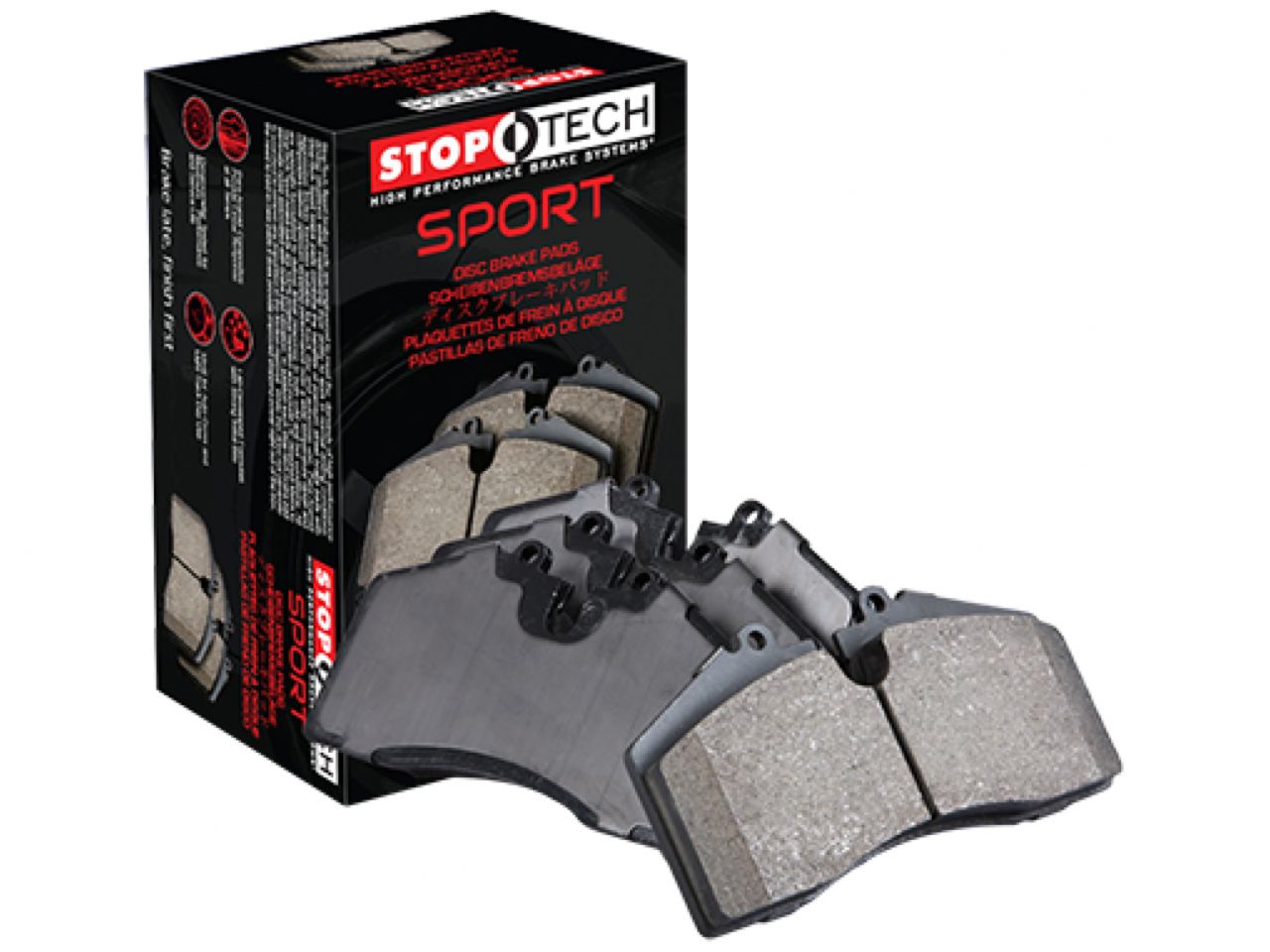 Sport Axle Pack, Slotted, Front
