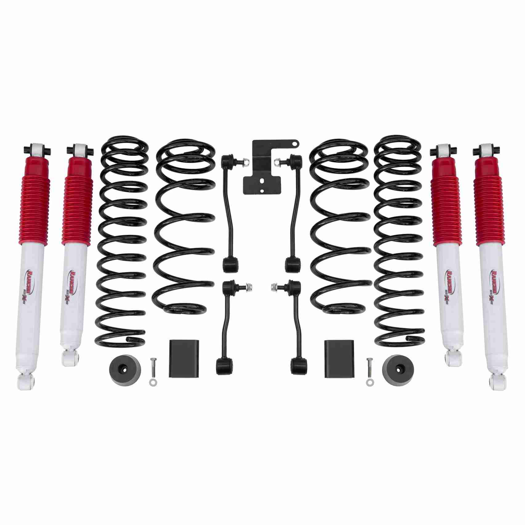 Rancho 18-20 Jeep Wrangler Fr and R Suspension System - Master Part Number - Two Boxes