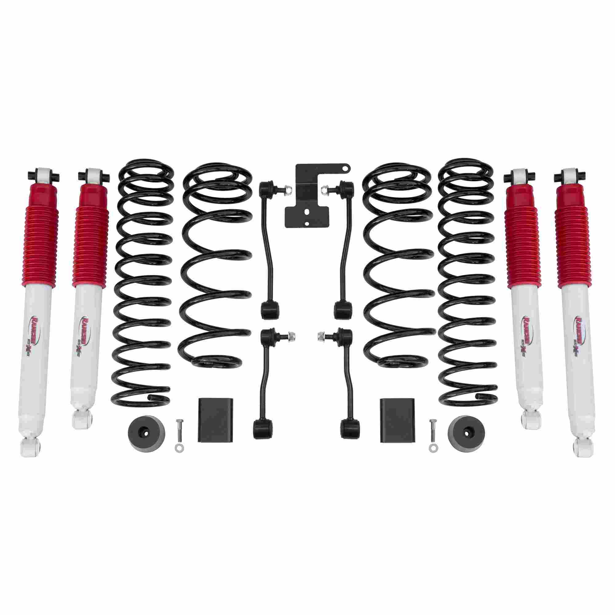 Rancho 18-20 Jeep Wrangler Fr and R Suspension System - Master Part Number - Two Boxes