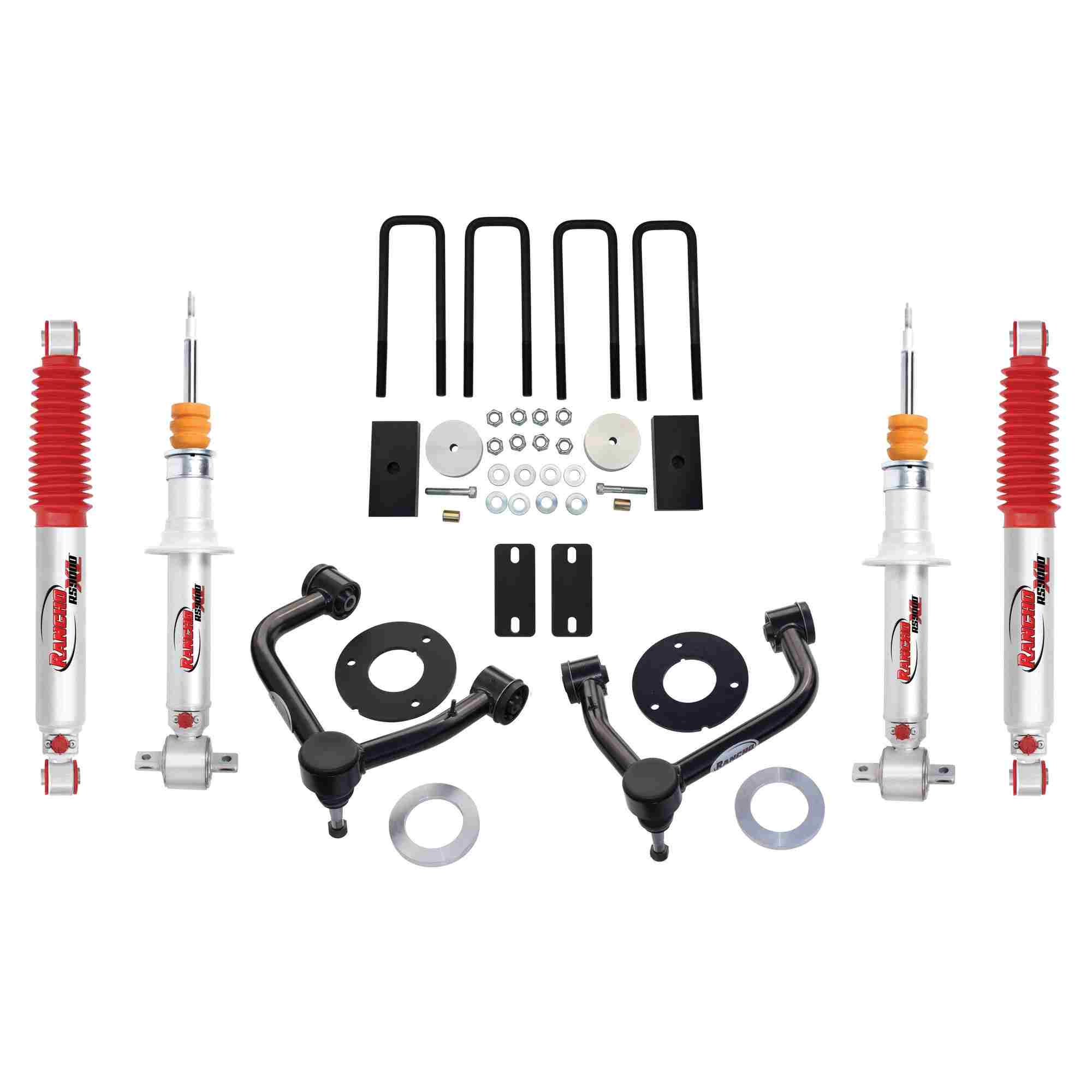 Rancho 19-22 Chevrolet Silverado 1500 Suspension System - Master Part Number - Three Boxes