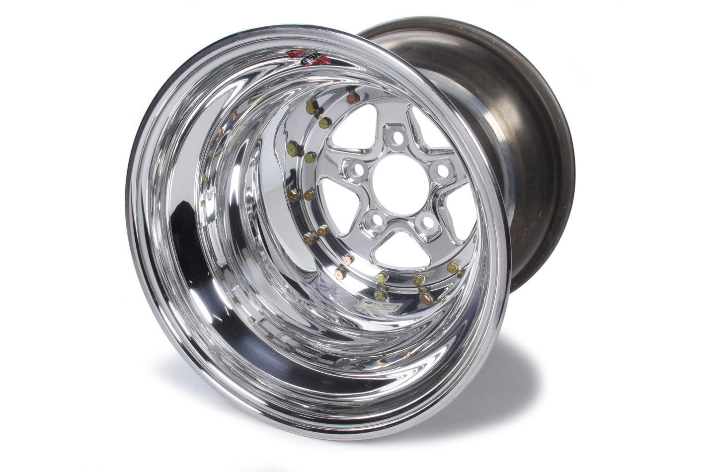 Weld Alumastar 2.0 15x14 / 5x4.75 BP / 4in. BS Polished Wheel