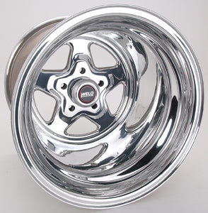 Weld ProStar 15x14 / 5x4.5 BP / 3.5in BS Polished Wheel - Non-Beadlock