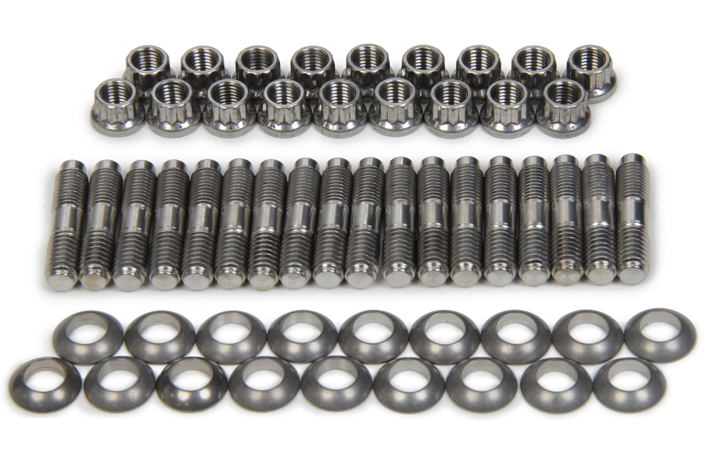 Weld Beadlock Fastener Kit for PS1/PM1 (5/16 Ti Stud/Spherical Washer & ARP SS Nut) - 18pc.