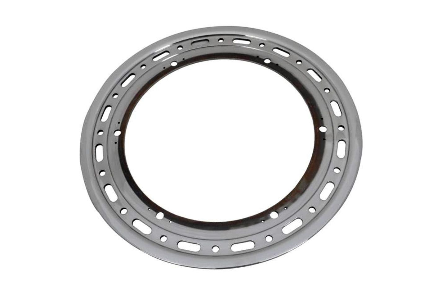 Weld Oval Beadlock Ring 15in. (16-Hole) - w/6-Dzus (No Cover)