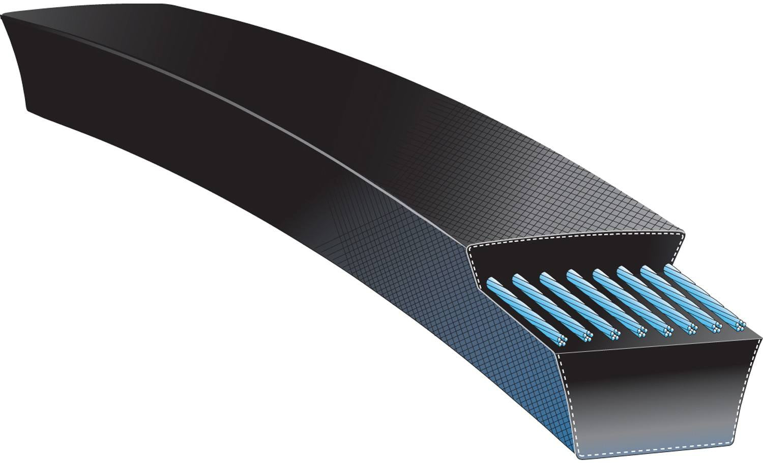 Gates 2L 1/4in x 31in FHP Low Horse-Power V-Belt