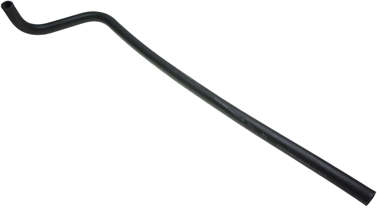 Gates 12-16 Tesla Motors Model S Electric Charger - Left Side To Tunnel Hose Molded Heater Hose