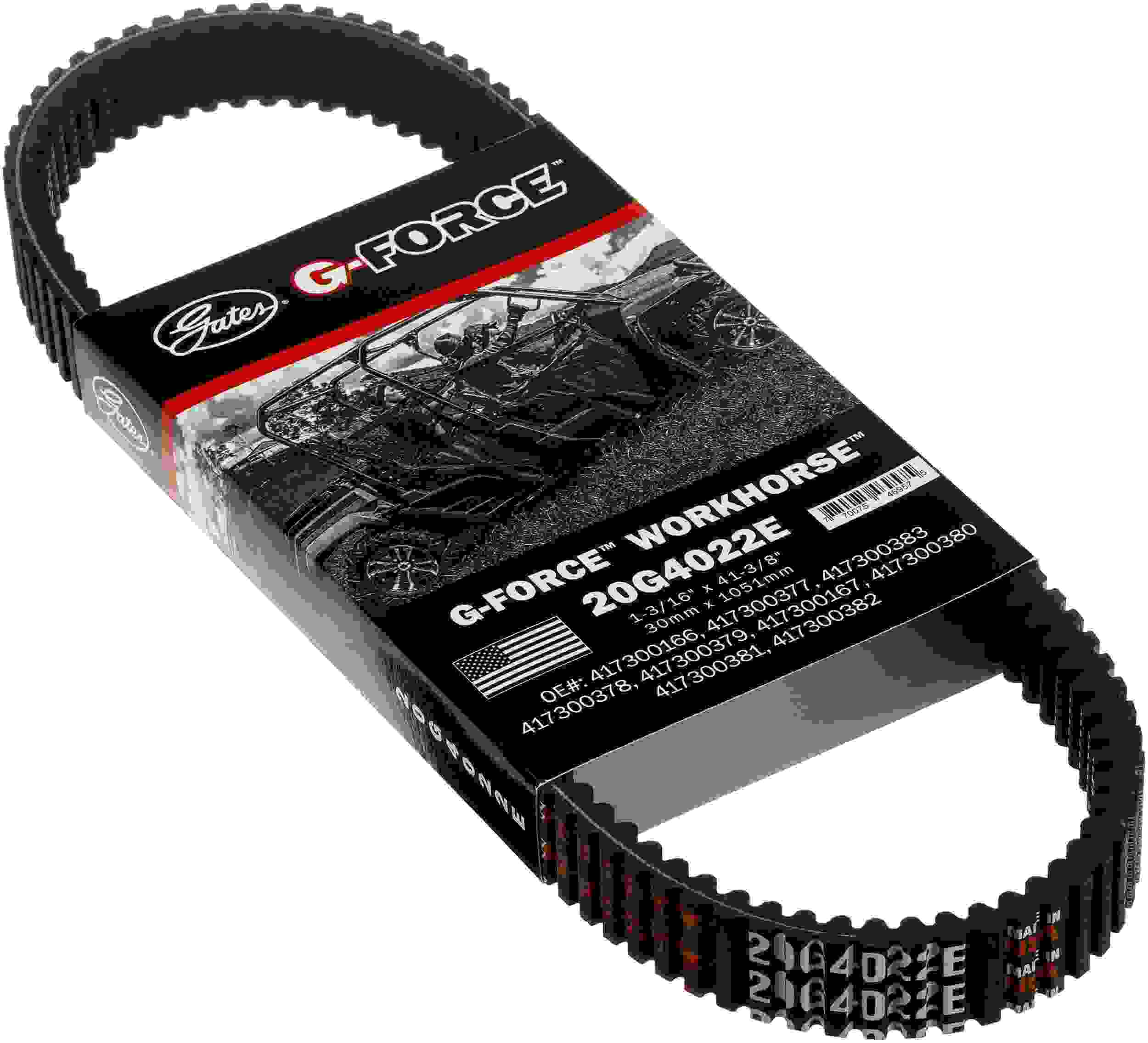 Gates 03-05 Polaris Sportsman 500 HO 499cc Drive G-Force CVT Belt