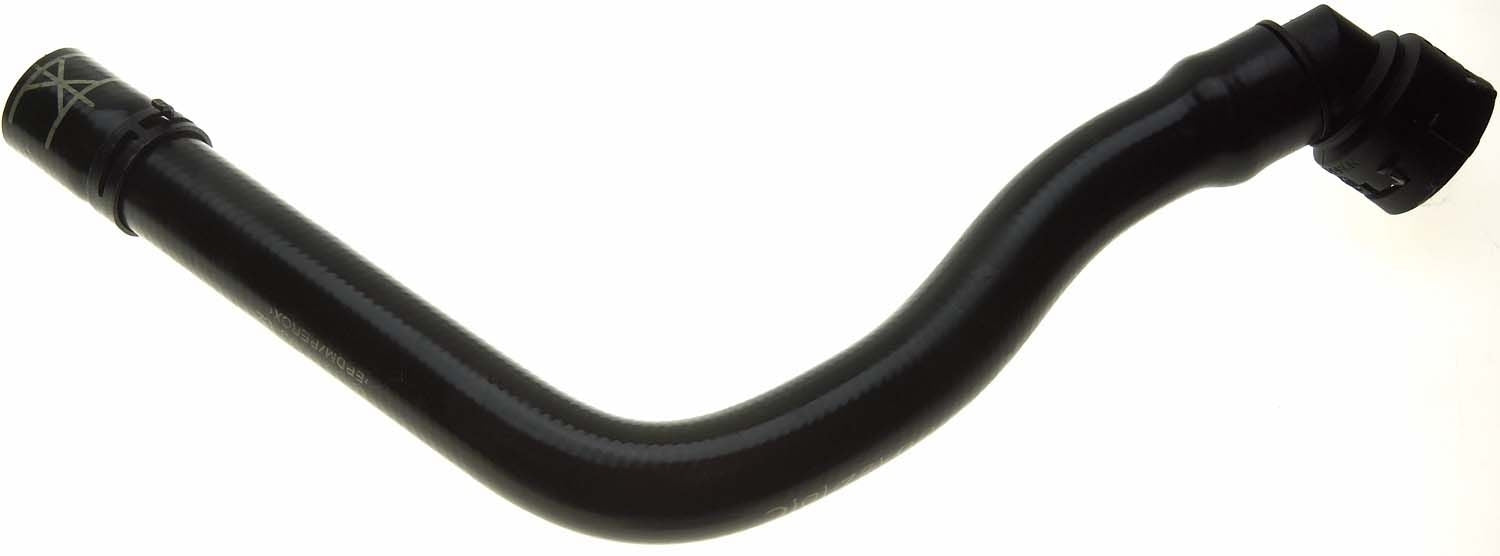 Gates 90-91 Toyota Corolla 4-Cyl. 1.6L Lower - Pipe To Rad. Molded Coolant Hose