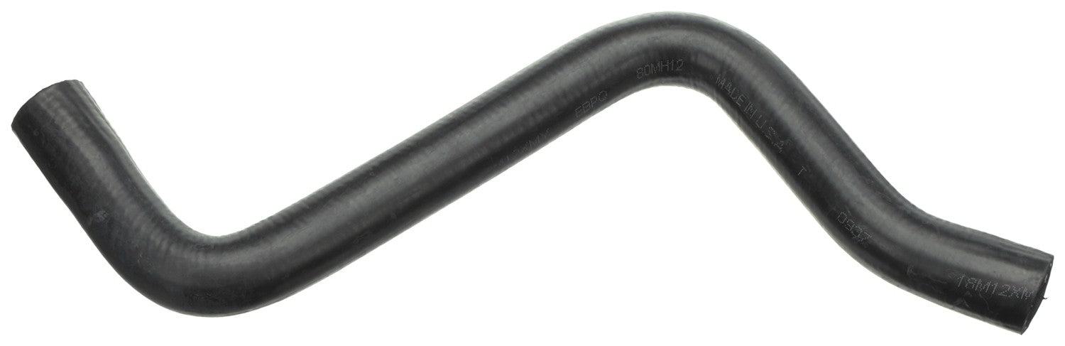 Gates 90-91 Toyota Corolla 4-Cyl. 1.6L Lower - Pipe To Rad. Molded Coolant Hose