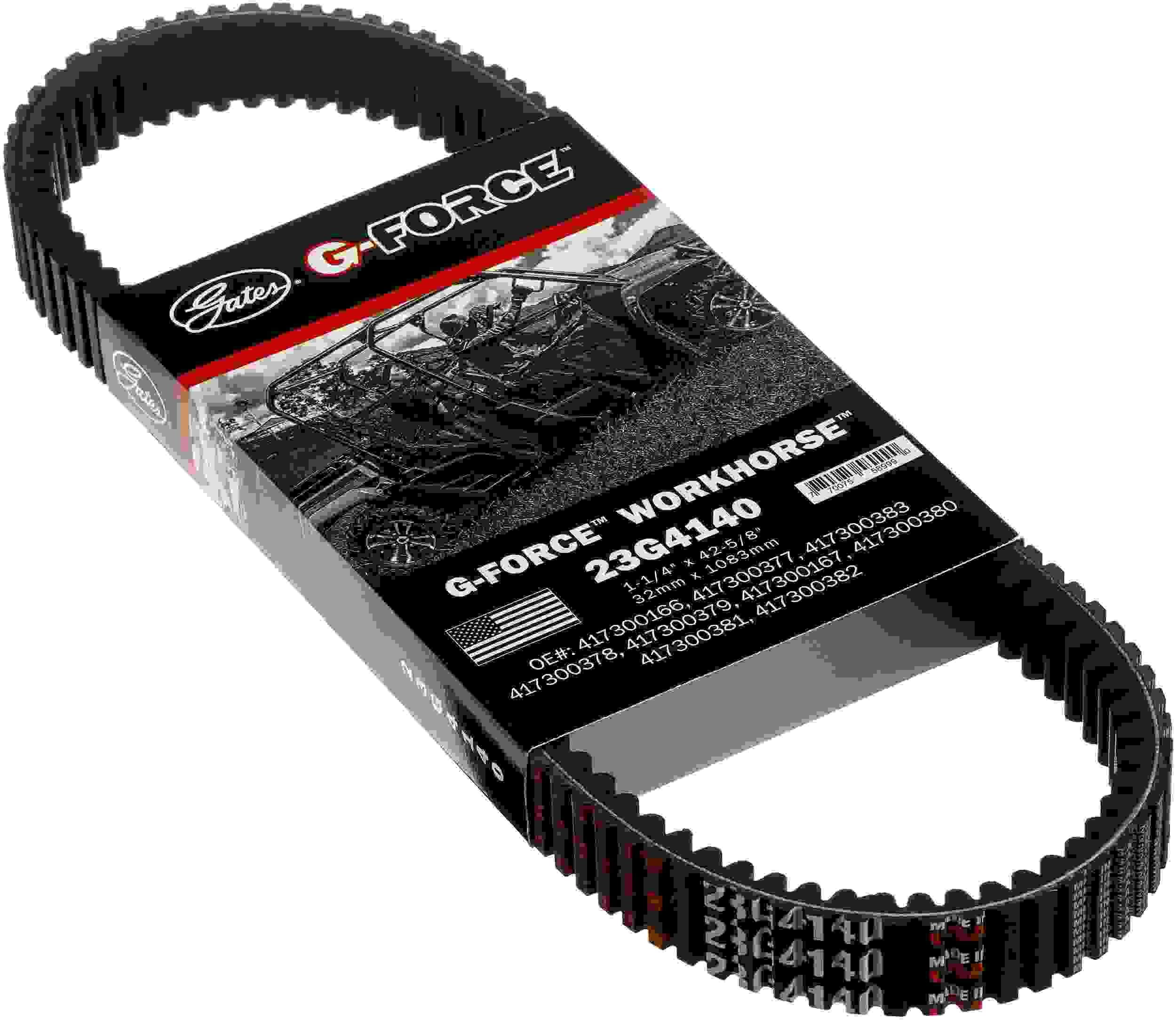 Gates 14-16 Polaris ACE 327cc G-Force CVT Belt