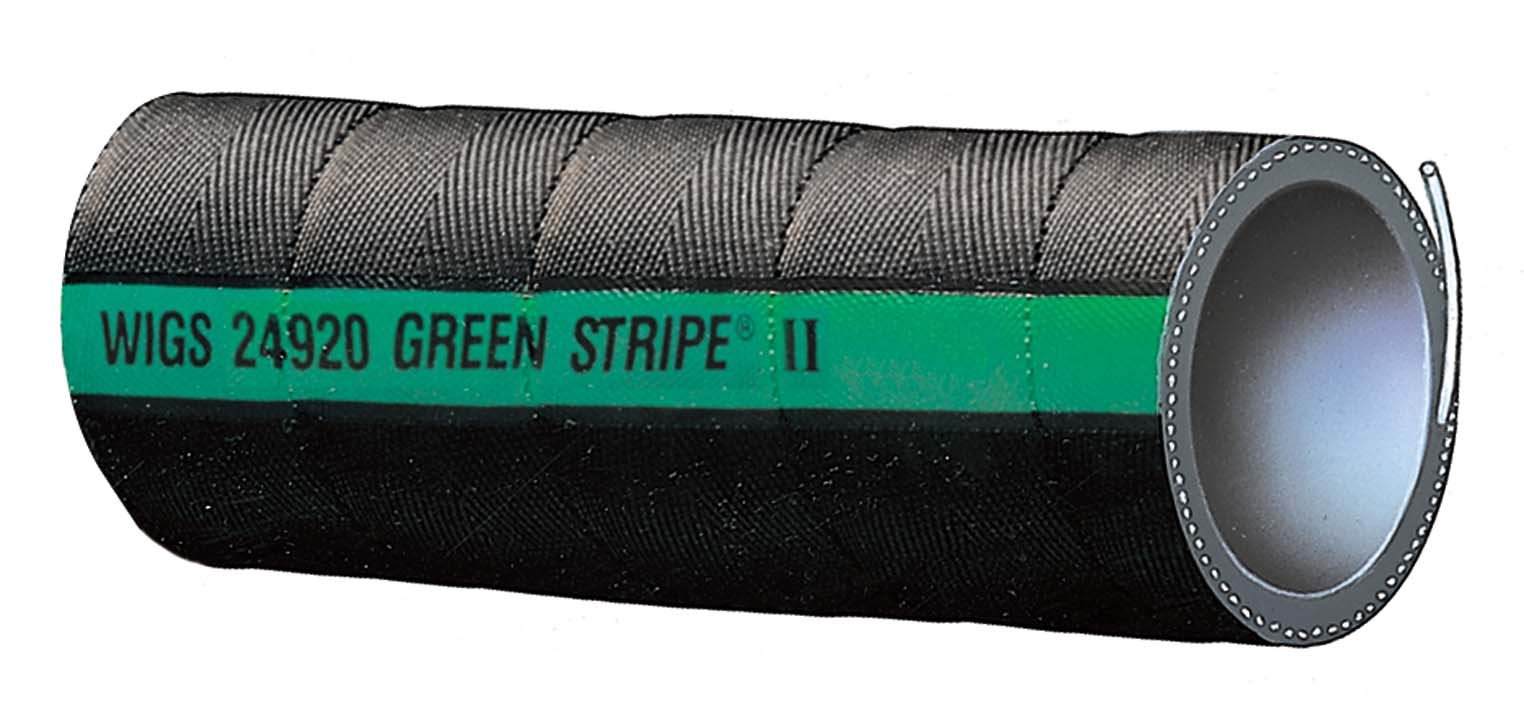 Gates Allis-Fiat FR12B Fiat 6-Cyl. 335 Diesel Upper Straight Coolant Hose (Wire Inserted)