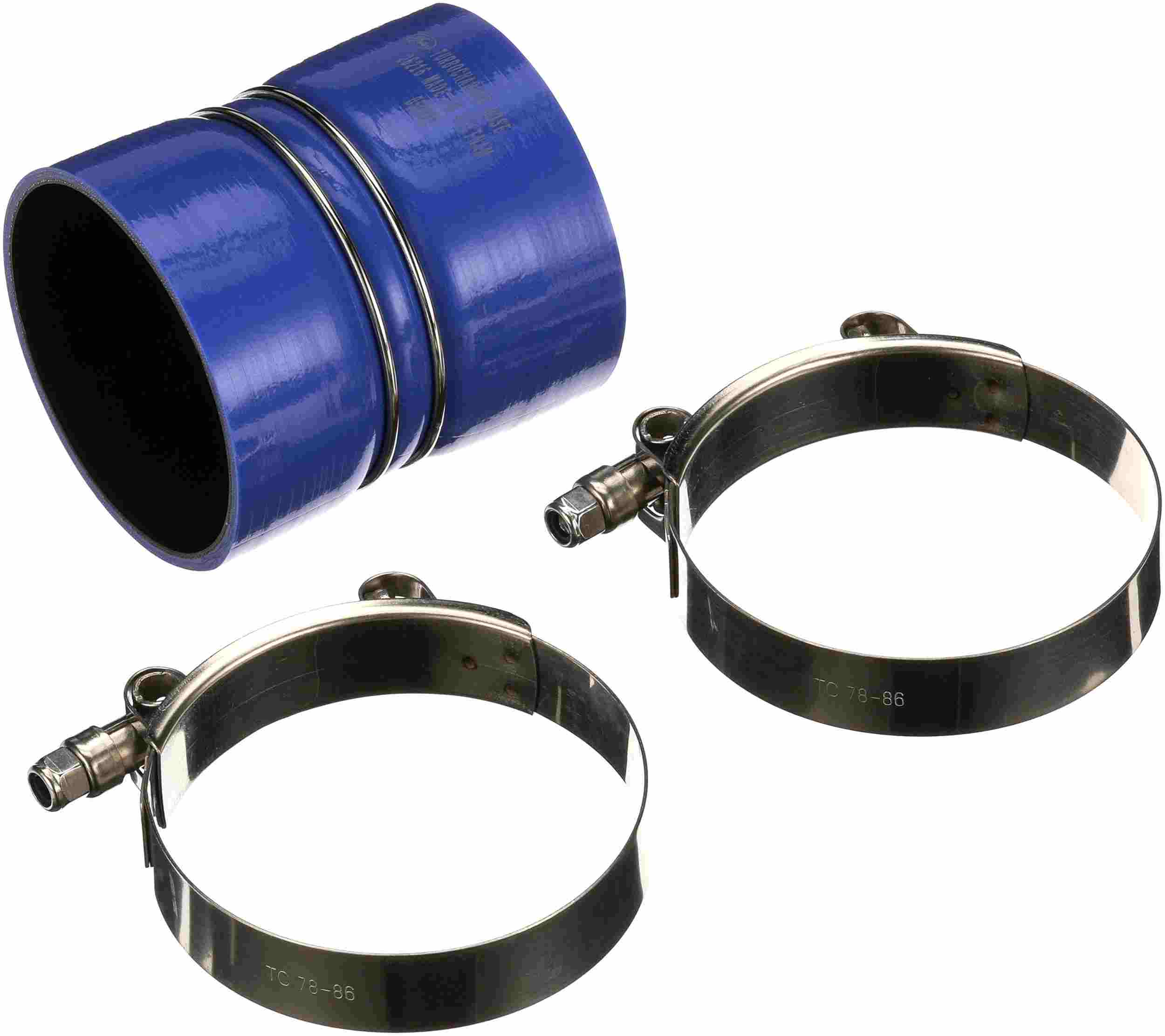 Gates 08-10 Ford Super Duty V-8 6.4L Diesel Eng. To Pipe Hot Side Turbocharger Hose Kit (Molded)