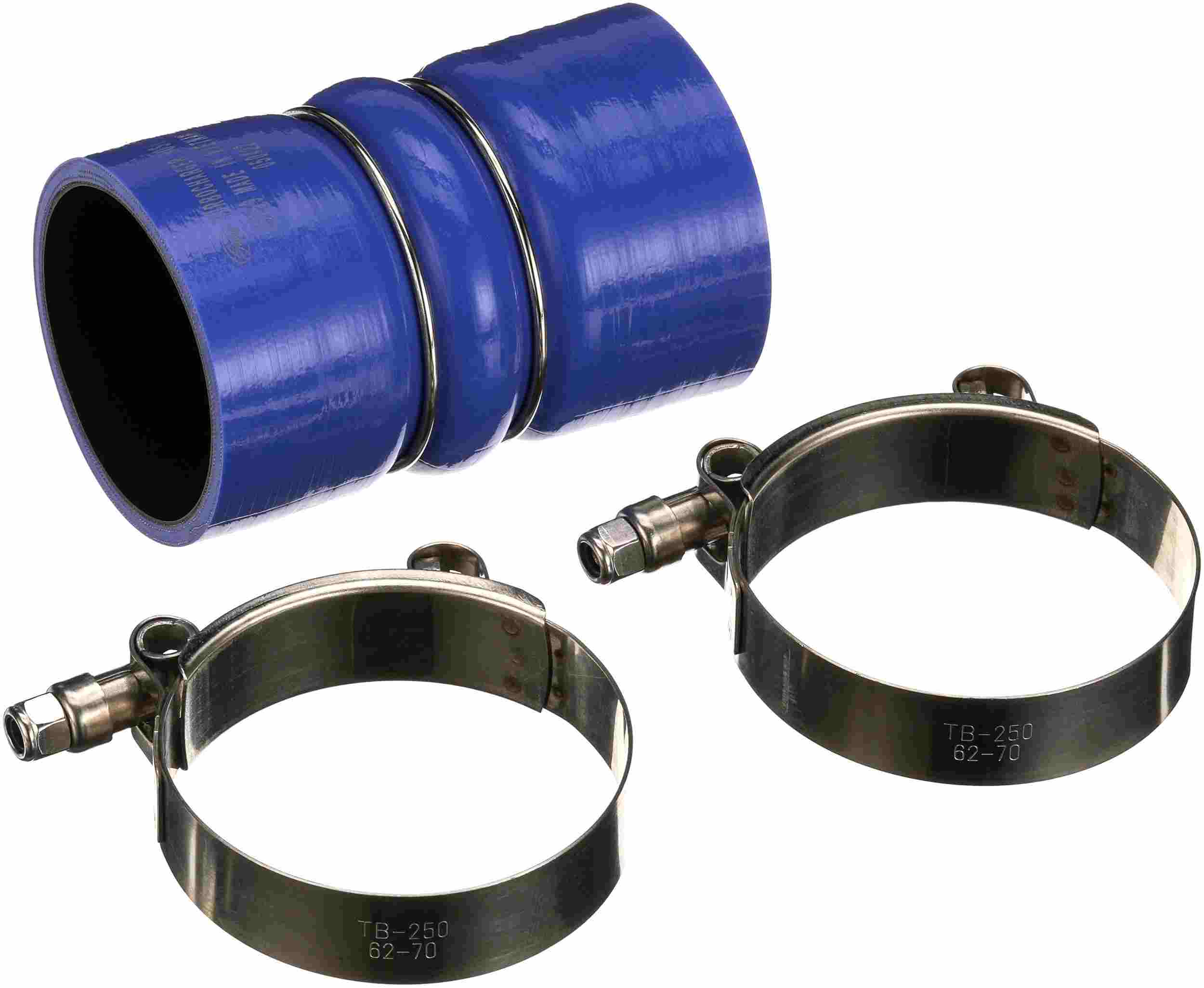 Gates 05-16 Chevy Silverado V-8 6.6L Diesel Turbo To Pipe (Hot Side) Turbocharger Hose Kit (Molded)