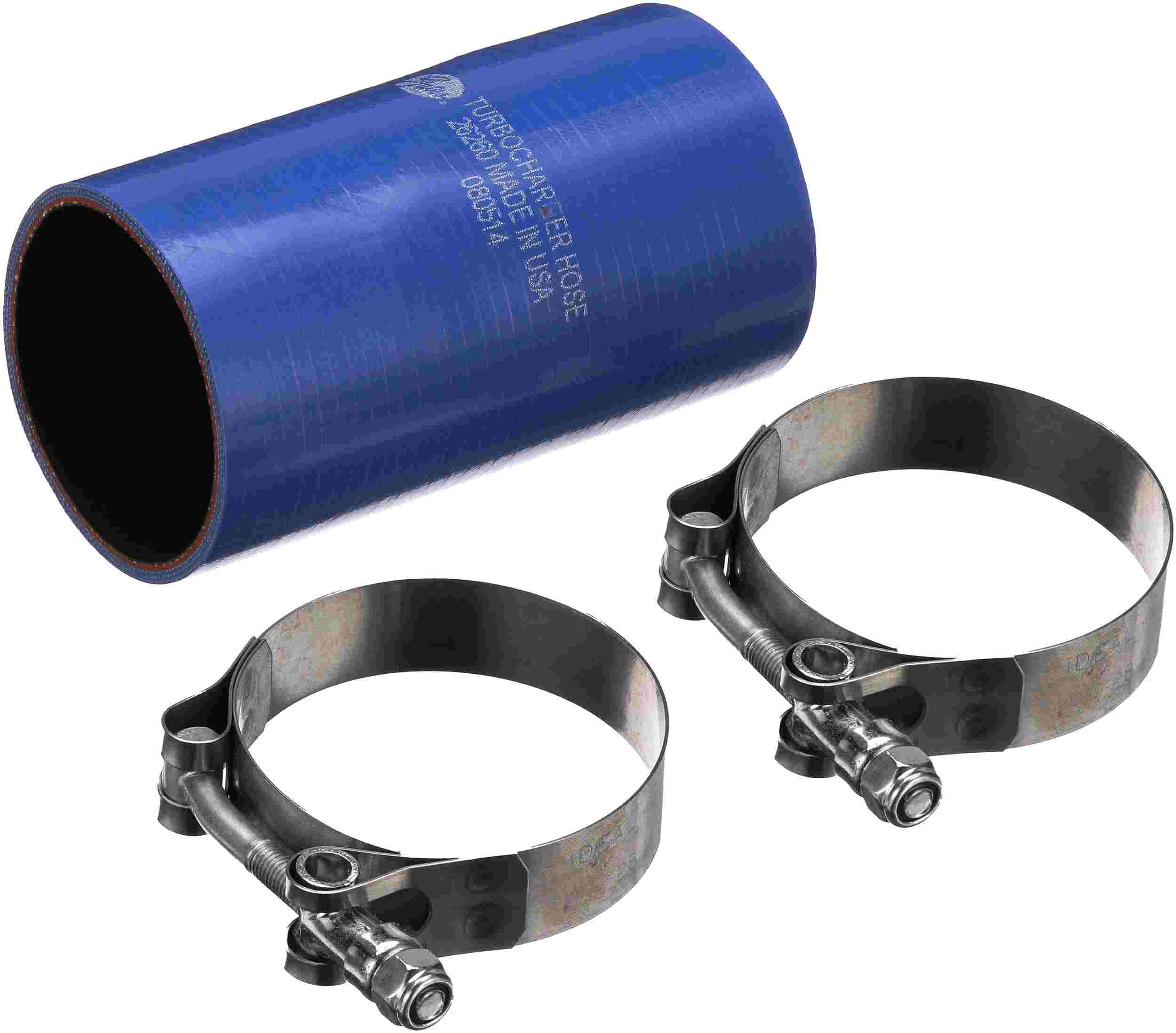 Gates 02-04 Chevrolet Silverado V-8 6.6L Diesel Pipe To Engine Cold Side Turbocharger Hose Kit
