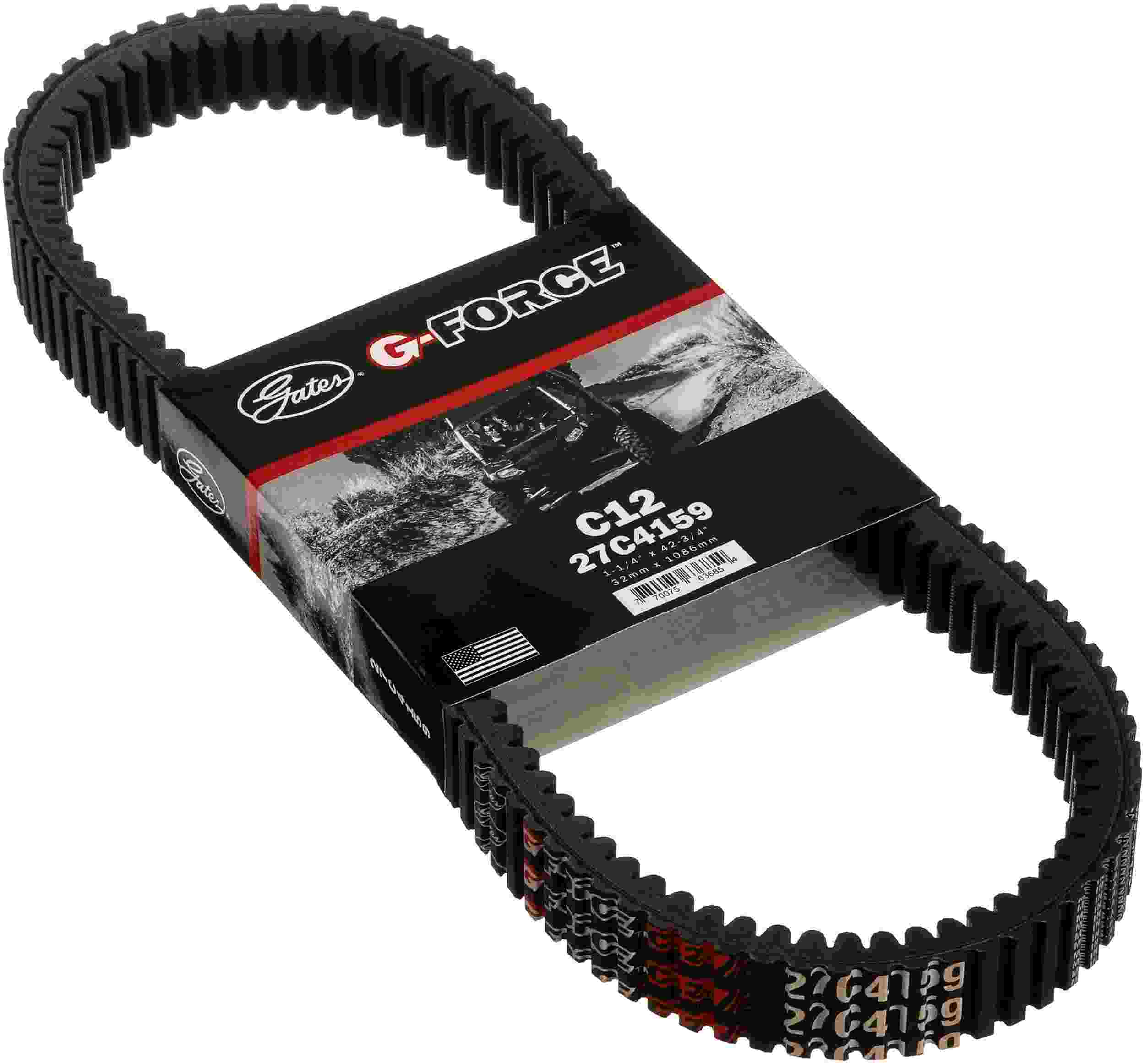 Gates 15-17 Polaris RZR XP 999cc G Force CVT Belt