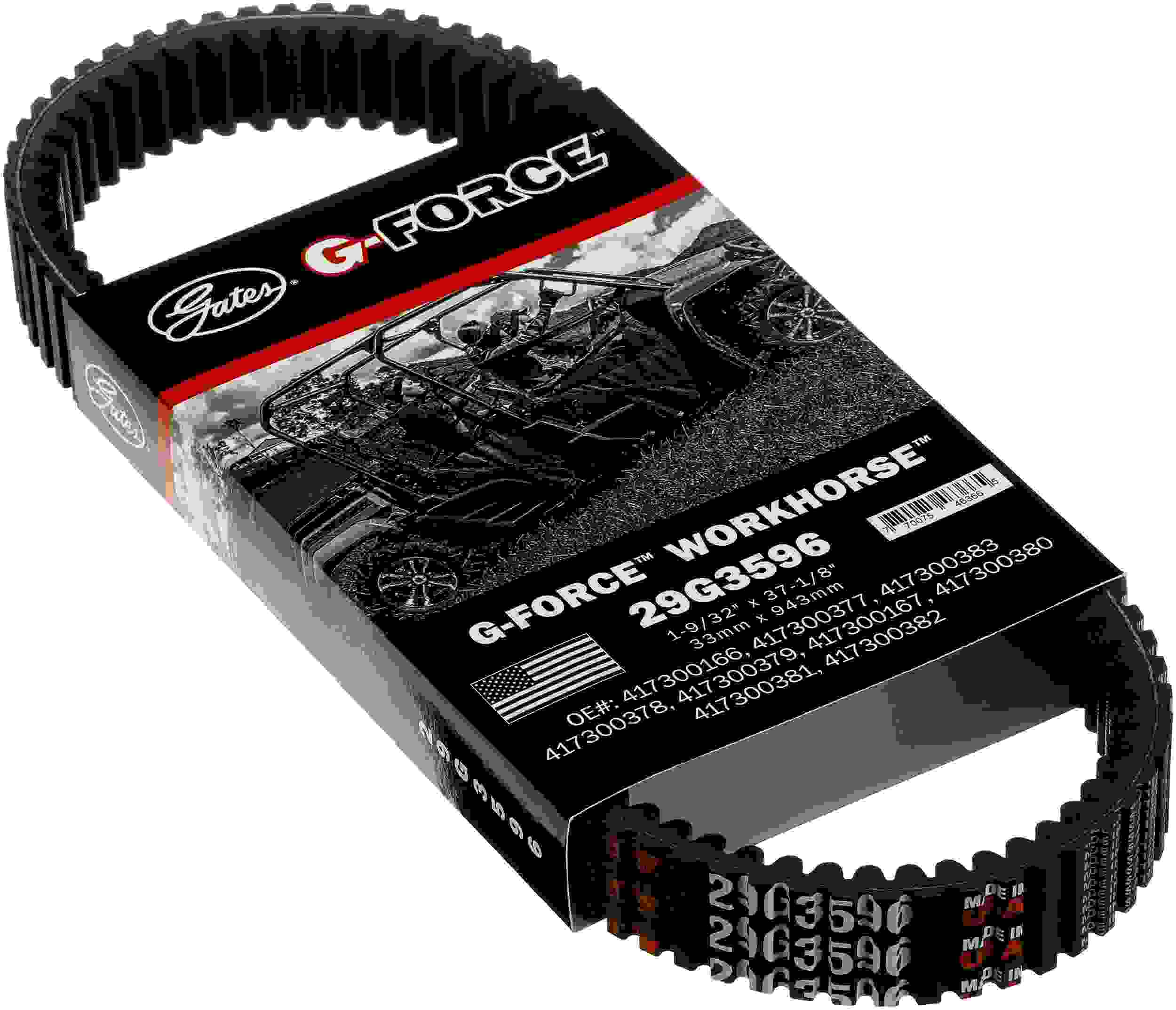 Gates 02-03 Yamaha Grizzly 660 660cc G Force CVT Belt