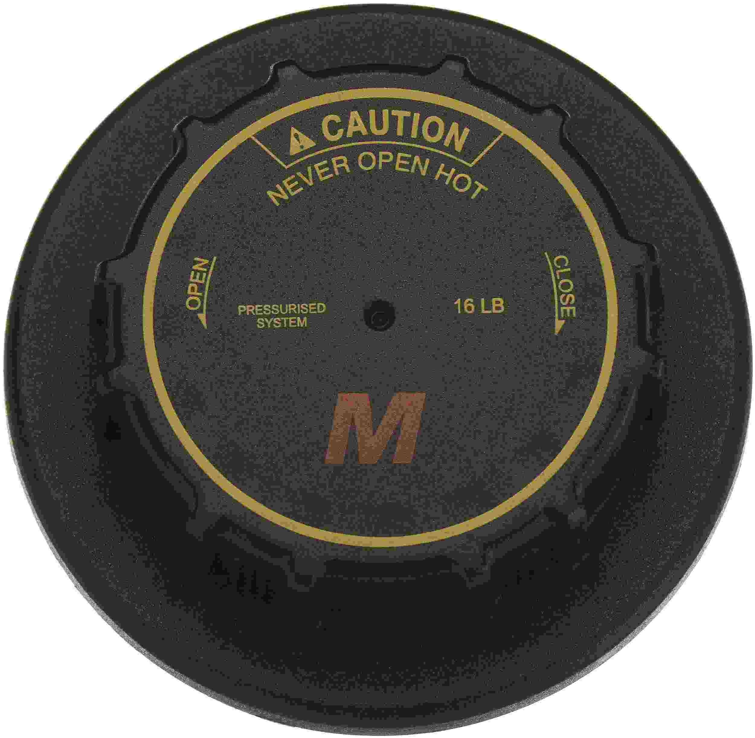 Gates 97-08 Ford Expedition / 02-12 Explorer Threaded Coolant Bottle Cap (Closed System) - 16 psi