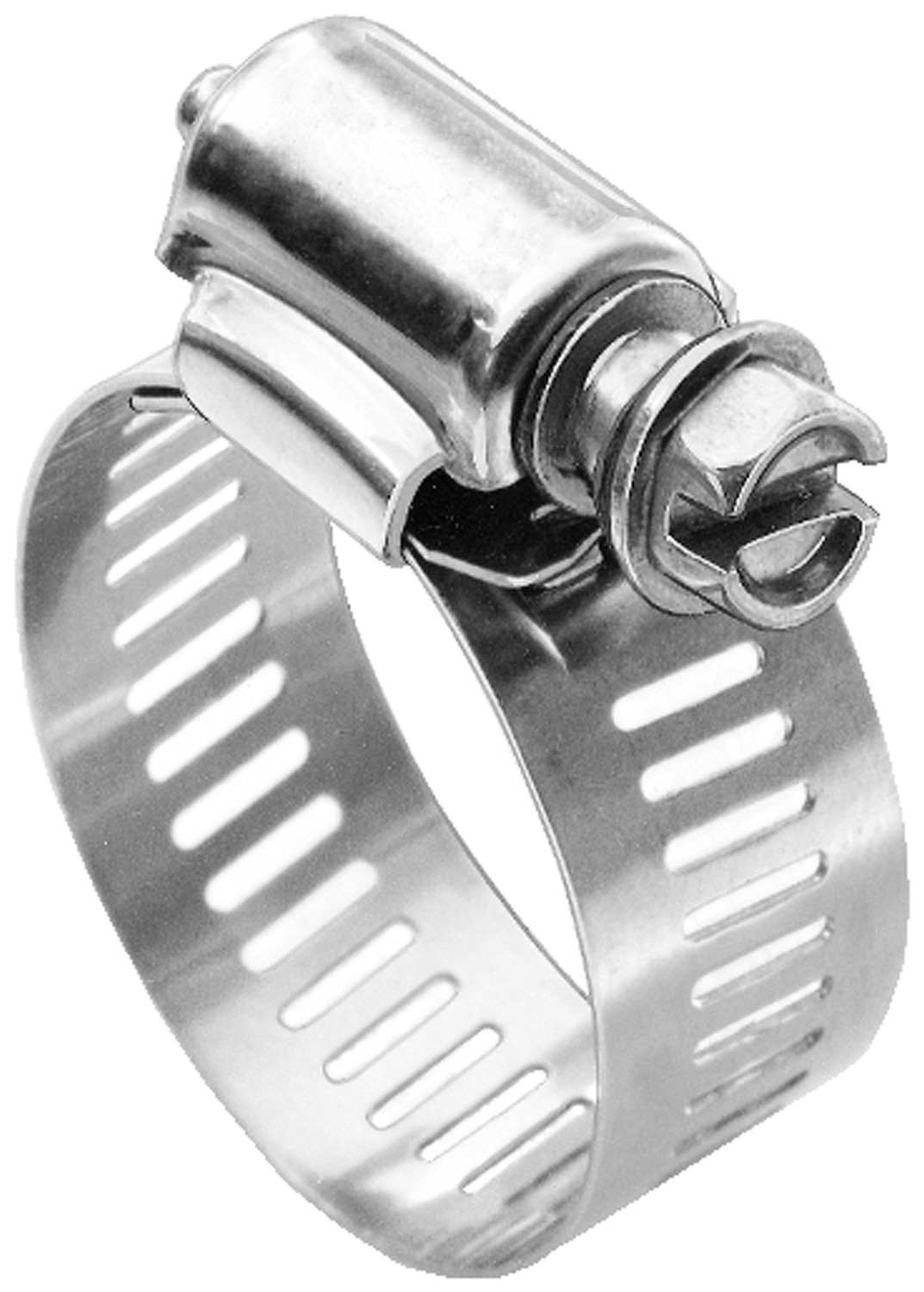 Gates Stainless Steel Heavy-Duty Clamp Size 1 (Hose ID 5/32in-1/2in /  Range 1/4in-5/8in)